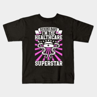 Healthcare superstar - Inmate nurse Kids T-Shirt